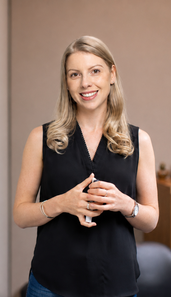 Dr Edita, English instructor and course author